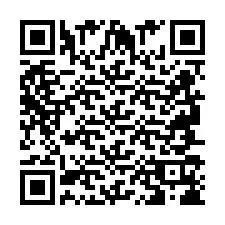 QR код за телефонен номер +2694718638