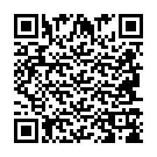 QR-code voor telefoonnummer +2694718646