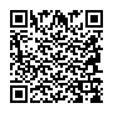 QR Code pour le numéro de téléphone +2694718650