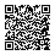 Código QR para número de teléfono +2694718655