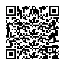 Código QR para número de telefone +2694718681