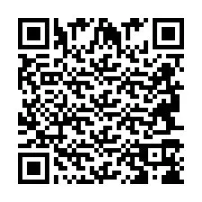 Código QR para número de teléfono +2694718682