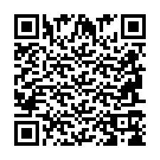 QR-code voor telefoonnummer +2694718685