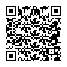 Código QR para número de telefone +2694718693