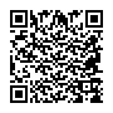 Código QR para número de telefone +2694718697