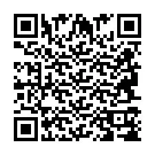 QR-код для номера телефона +2694718702