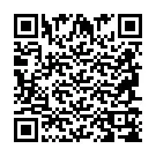 QR kód a telefonszámhoz +2694718721