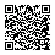 Código QR para número de teléfono +2694718732