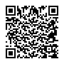 QR код за телефонен номер +2694718743