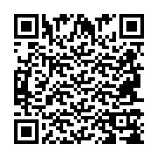 QR код за телефонен номер +2694718747