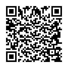 Código QR para número de teléfono +2694718752