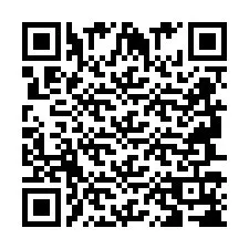 QR код за телефонен номер +2694718754