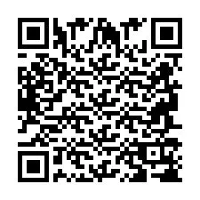 Código QR para número de teléfono +2694718765