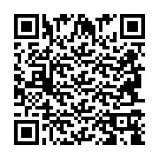 Codice QR per il numero di telefono +2694718802