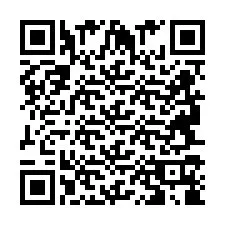 Codice QR per il numero di telefono +2694718812