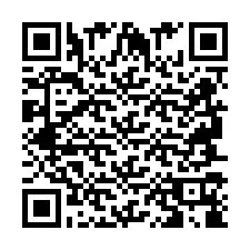 QR-code voor telefoonnummer +2694718818