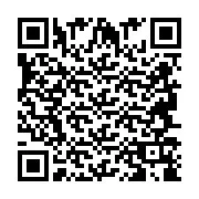 QR-koodi puhelinnumerolle +2694718872