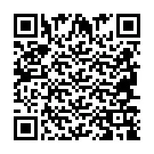 Codice QR per il numero di telefono +2694718973