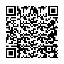 QR Code pour le numéro de téléphone +2694719036