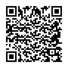 QR Code pour le numéro de téléphone +2694719037