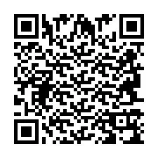 QR Code pour le numéro de téléphone +2694719042