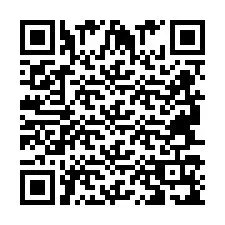 Código QR para número de teléfono +2694719153