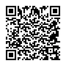 QR kód a telefonszámhoz +2694719197