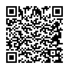 QR kód a telefonszámhoz +2694719223