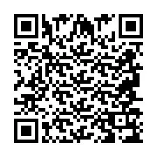 QR-code voor telefoonnummer +2694719279