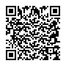 QR-код для номера телефона +2694719410