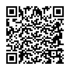 QR-koodi puhelinnumerolle +2694719415