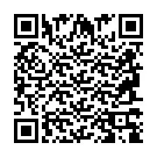 Codice QR per il numero di telefono +2694738801