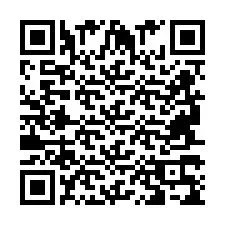 Codice QR per il numero di telefono +2694739587