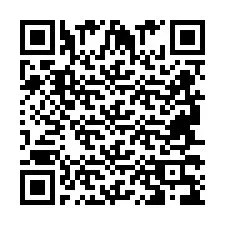 Codice QR per il numero di telefono +2694739627