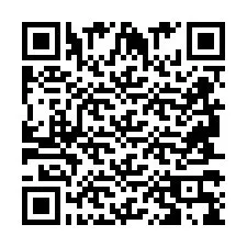 QR-код для номера телефона +2694739809