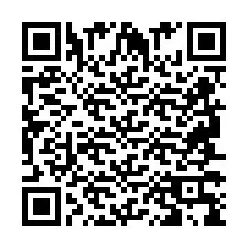 Código QR para número de telefone +2694739829