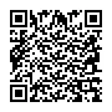 Codice QR per il numero di telefono +2694739840