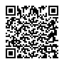 QR-код для номера телефона +2694739841