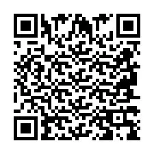 QR-code voor telefoonnummer +2694739848