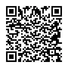 QR код за телефонен номер +2694739863