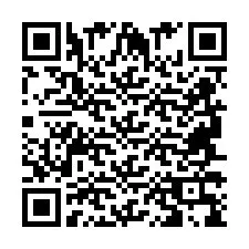 QR-code voor telefoonnummer +2694739867