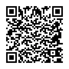 QR-Code für Telefonnummer +2694740017