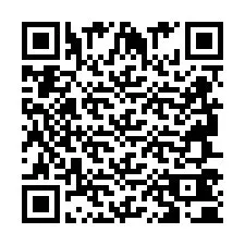 Kod QR dla numeru telefonu +2694740020