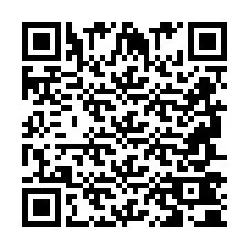 QR код за телефонен номер +2694740035