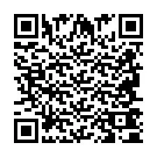 QR-код для номера телефона +2694740036