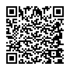 Kode QR untuk nomor Telepon +2694740038