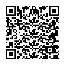 QR код за телефонен номер +2694740066