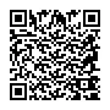 Kod QR dla numeru telefonu +2694740121