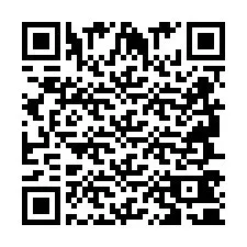 QR kód a telefonszámhoz +2694740124