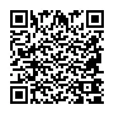 QR kód a telefonszámhoz +2694740127